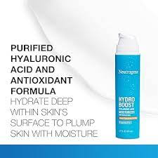 Neutrogena HydroBoost Hyaluronic Acid Moisturizer SPF 50