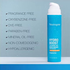 Neutrogena HydroBoost Hyaluronic Acid Moisturizer SPF 50