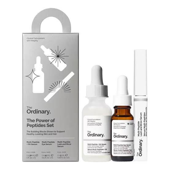 The Power of Peptides Set  (EYE Serum The Ordinary)