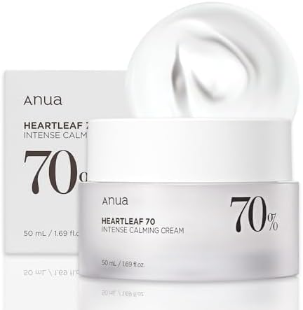 ANUA HEARTLEAF 70% INTENSE CALMING CREAM, 50ml