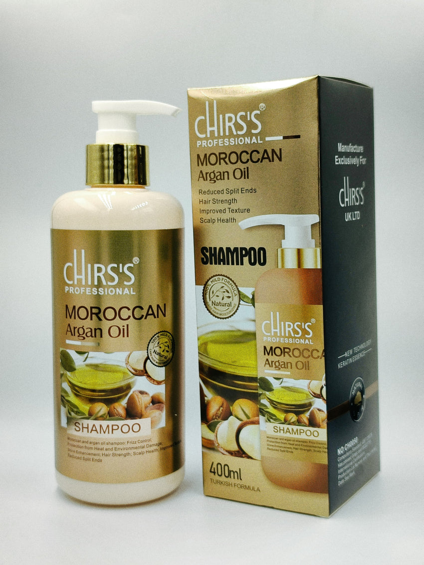 Chirs's Professional Moroccan Argan Oil Shampoo 400 Ml