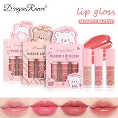 Dragon Ranee Mirror Lip Gloss 3Pcs Set