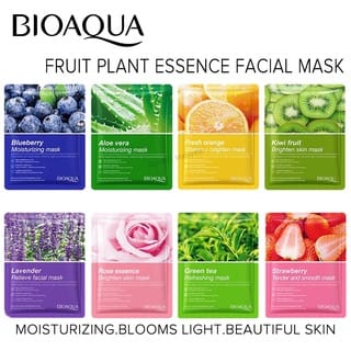 Bioaqua fruit & plant essence facial mask