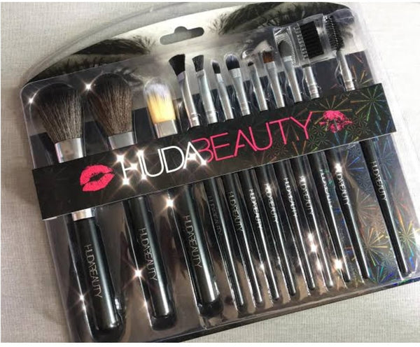 Pencil Looks Plastic Huda Beauty Make Up Brush Set